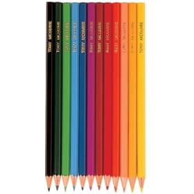 12 Personalised Colouring Pencils image