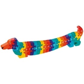 Dachshund 1-25 Number Puzzle image