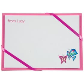 Named Cards - Butterfly (Pink) image