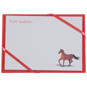Named Cards - Horse (Red) image