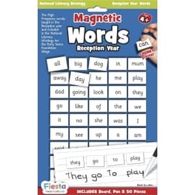 Magnetic Reception Words & Board image 1
