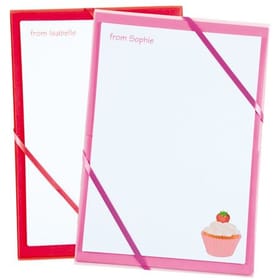 Named Notepaper - Cupcake image