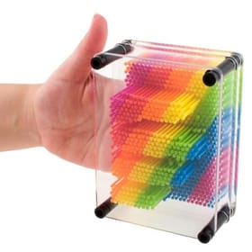 Rainbow Pin Art image
