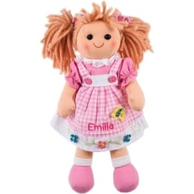 Personalised Gingham Doll image