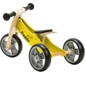 2 in 1 Bike - Yellow (Tricycle / Balance Bike) image 1