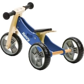 2 in 1 Bike - Blue (Tricycle / Balance Bike) image 1