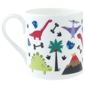 Personalised China Mug - Dinosaurs & Volcanoes image 2