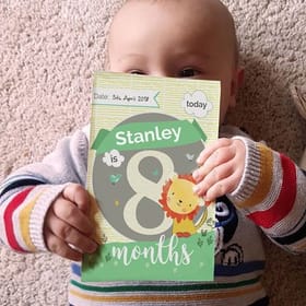 Personalised Baby Milestone Cards image 2