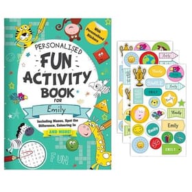 Personalised Activity Book with Stickers image 1