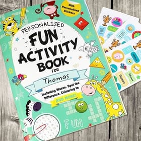 Personalised Activity Book with Stickers image 2