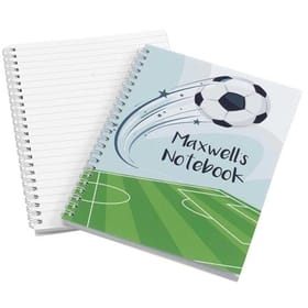 Football Personalised Notebook image 2