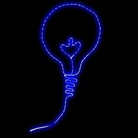 Shape Your Own Neon Effect Light - Blue image 2