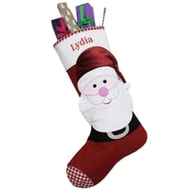 3D Santa Personalised Stocking image
