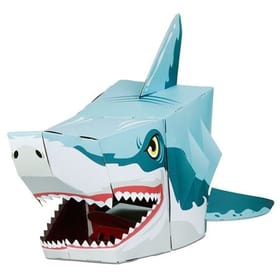 Shark 3D Mask Card Craft image 1