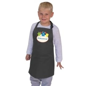 Little Monsters Personalised Apron - Age 3-6 image 1