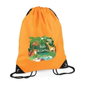 Jungle Personalised Swim Bag image 1