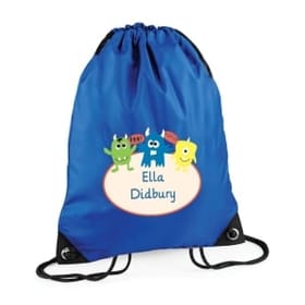 Little Monsters Personalised Swim Bag image 1