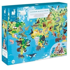 Endangered Animals World Puzzle image 1