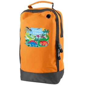 Dinosaurs Personalised Shoe & Boot Bag image 1