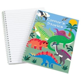 Dinosaurs Personalised Notebook image 2