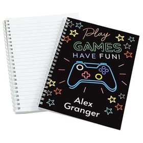 Gaming Personalised Notebook image 2