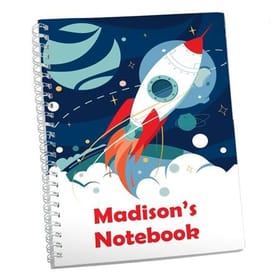 Space Adventure Personalised Notebook image 1