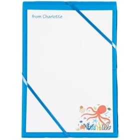 Named Notepaper - Ocean Life image