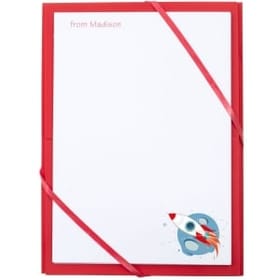 Named Notepaper - Space Adventure image