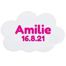 Personalised Cloud Name Plaque image 2