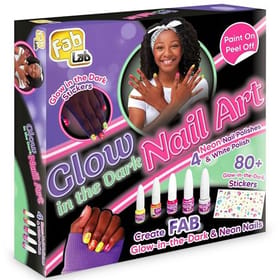 Glow in the Dark Nail Art image 1