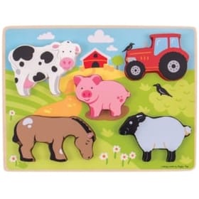 Toddler Lift Out Puzzle - Farm image 2