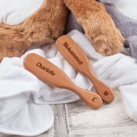 Engraved Baby's Hairbrush image 2