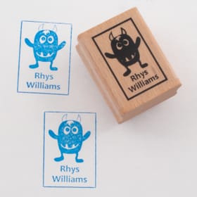 Named Rubber Stamp - Little Monster image