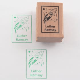 Named Rubber Stamp - Space image