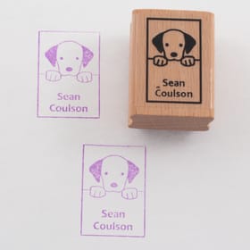 Named Rubber Stamp - Dog image
