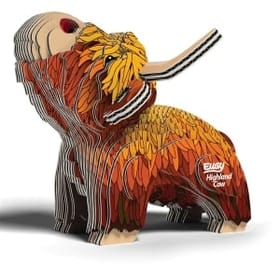Eugy Puzzle - Highland Cow image 1