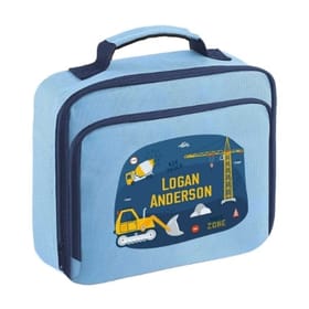 Construction Site Personalised Lunch Bag image 1