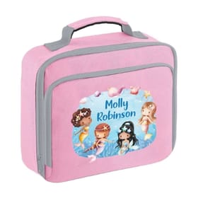 Mermaids Personalised Lunch Bag image 1