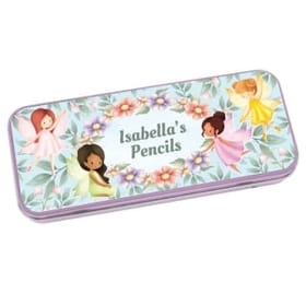 Personalised Pencil Tin - Fairies image 1