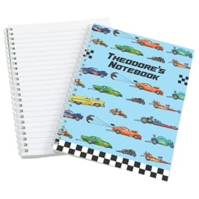 Crazy Cars Personalised Notebook image 2