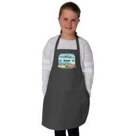 Crazy Cars Personalised Apron - Age 7-10 image 1