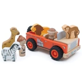 Safari Jeep and Animals image 2