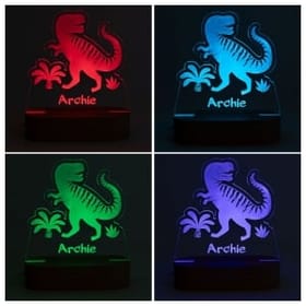 Personalised Dinosaur LED Light image 2