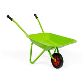 Green Garden Wheelbarrow