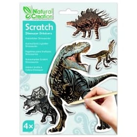 Scratch Stickers - Dinosaur