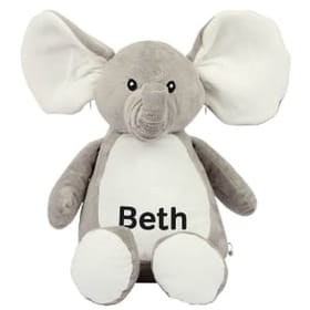 Picture of Personalised Elephant Soft Toy