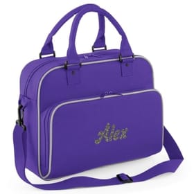 Personalised Junior Dance Bag Purple