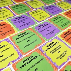 Would you Rather? Super Gross Edition Cards