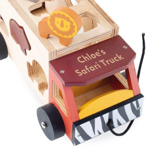 Shape Sorting Safari Truck