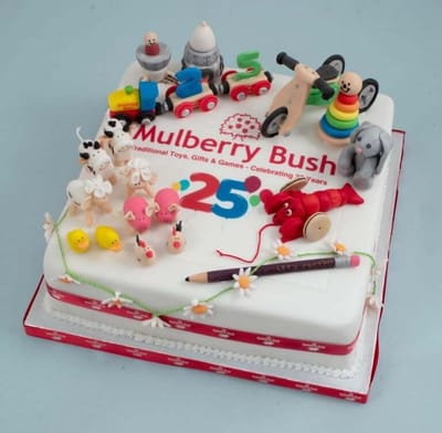 25 Year Birthday Cake